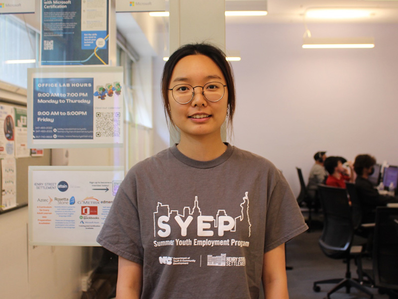 Yuying Lei at Henry Street ATTAIN Lab