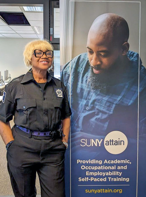 Miraldrine Sadou at Syracuse ATTAIN Lab